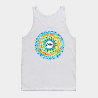 Caio! Watercolor Mandala Tank Top